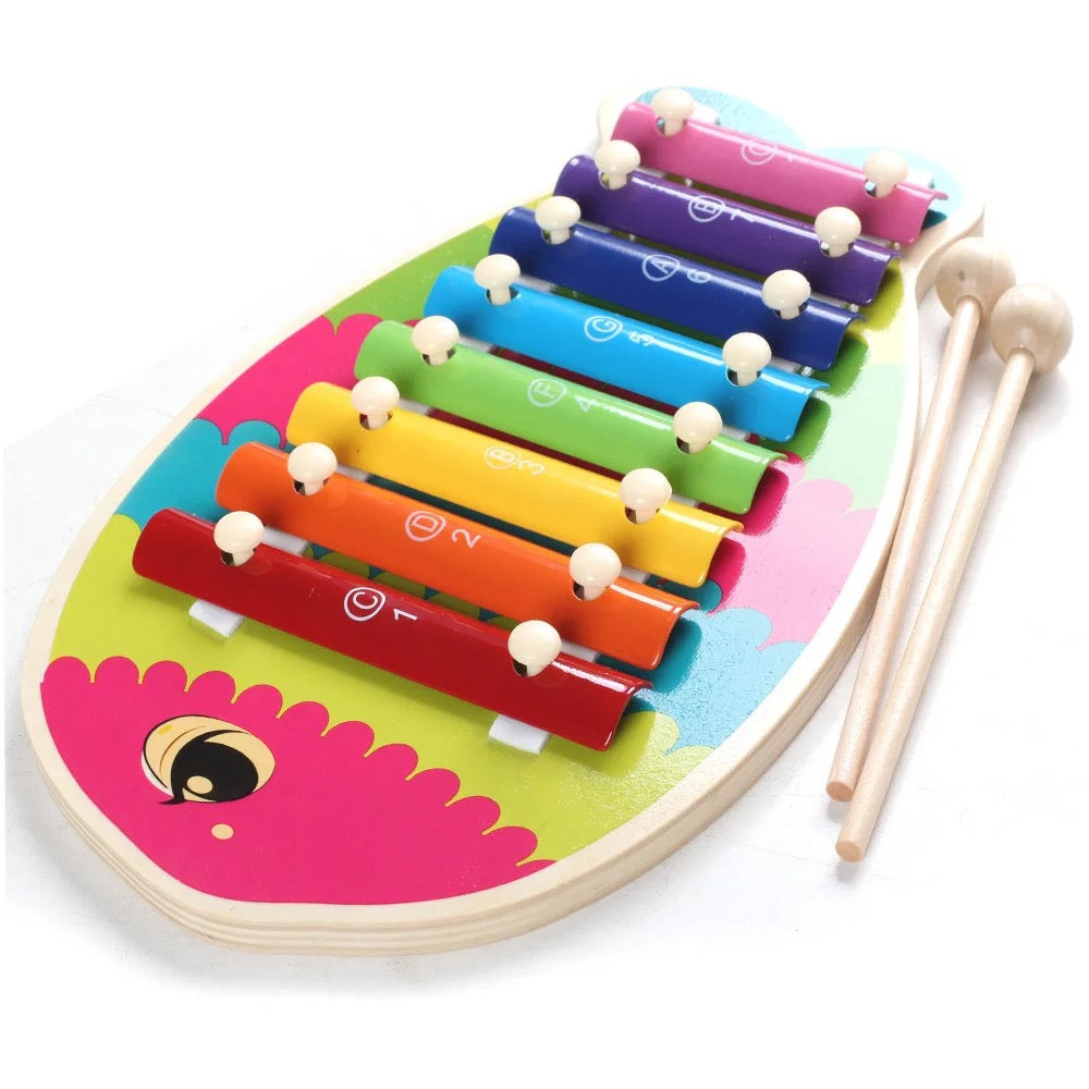xylophone en bois educATIF PLUSIEURS  FORMES