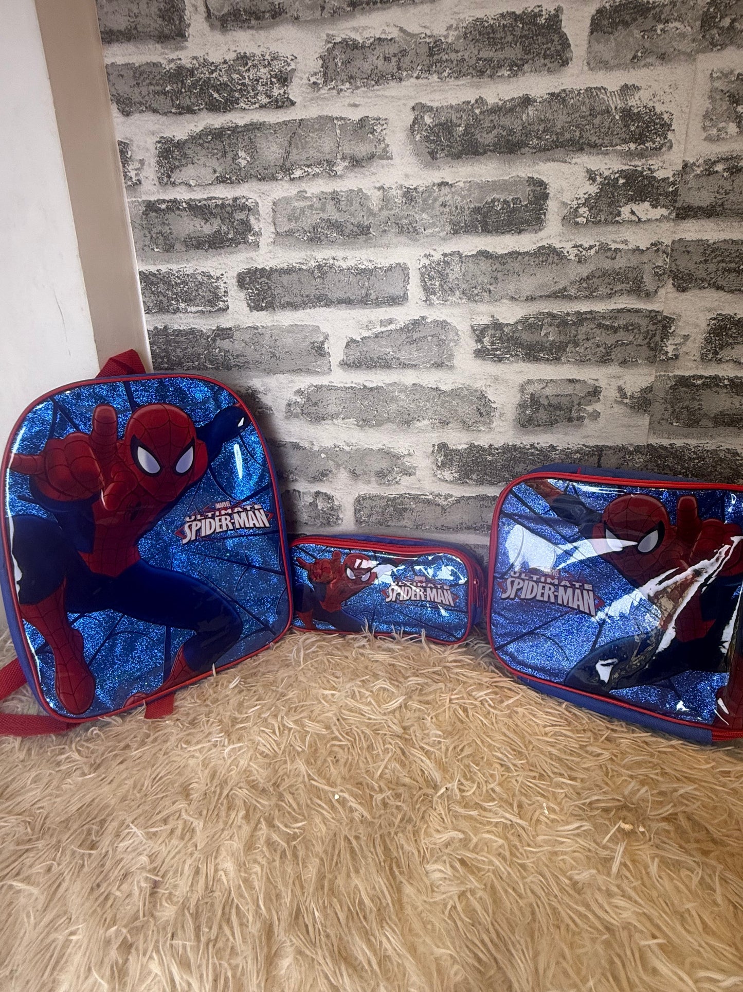 Ensemble 3 Pièces Enfant maternelle CI – Modèles Paw Patrol, Reine des Neiges &amp; Spiderman