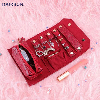 Organisateur trousse de rangement pour bijoux