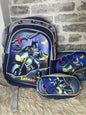 Ensemble Scolaire 3 Pièces – Batman | Sac à dos, Trousse et Sac Repas CI à CM2 (