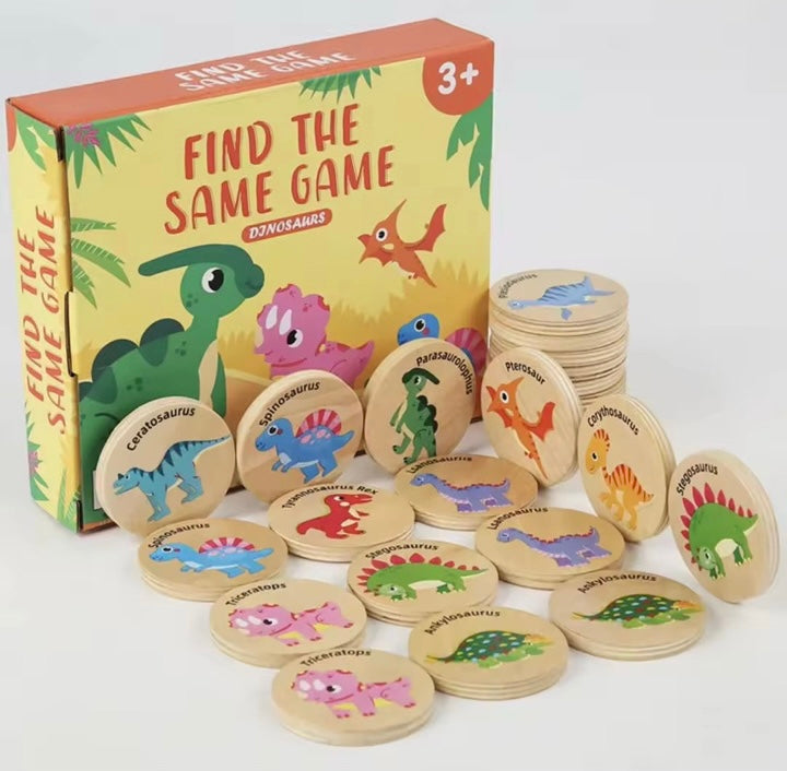 jeu de mémoire éducatif (spécial dinosaure)