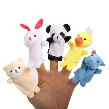 5 Pièces Poupées à Doigt En Peluche – Animaux
