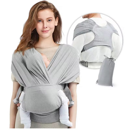 Écharpe Porte-Bébé Ergonomique – Multi-Positions et Ultra Confort*m coton 100%