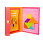 Tangram magnétique éducatif dans un coffret compact et coloré