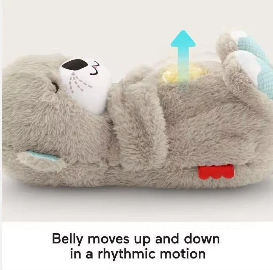 Peluche respirante, sonore et lumineuse