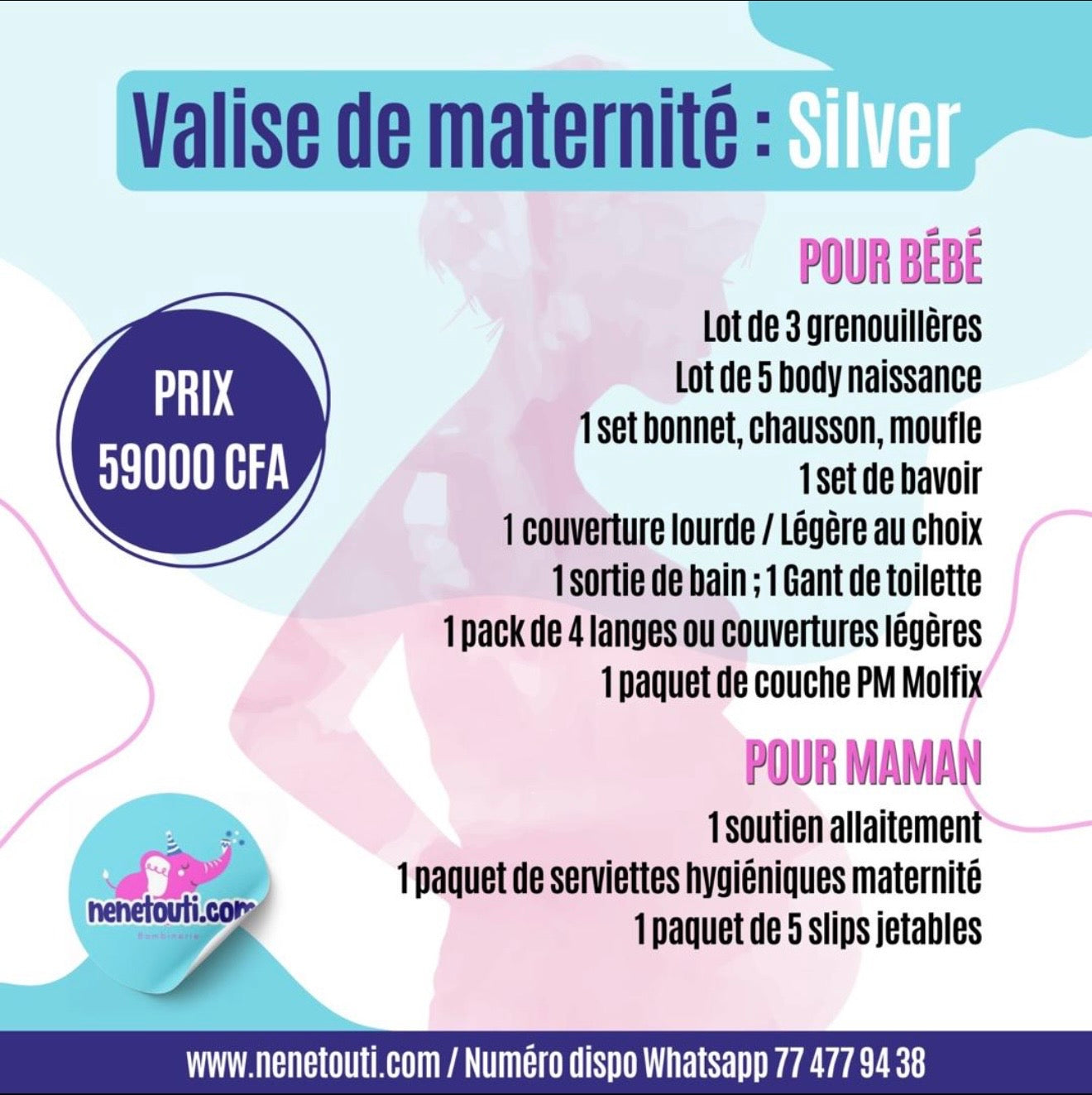 Pack de maternité silver