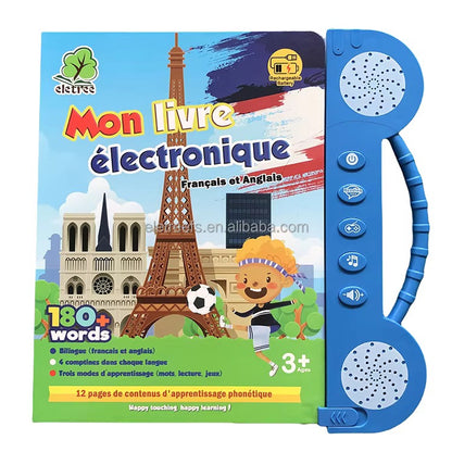 LIVRE ELECTRONIQUE BILINGUE FRANCAIS - ANGLAIS POUR ENFANTS DE 3 à 12 ANs (Copie)