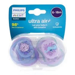 Philips Avent Ultra Air Pacifier 6-18m) - plusieurs design dispo