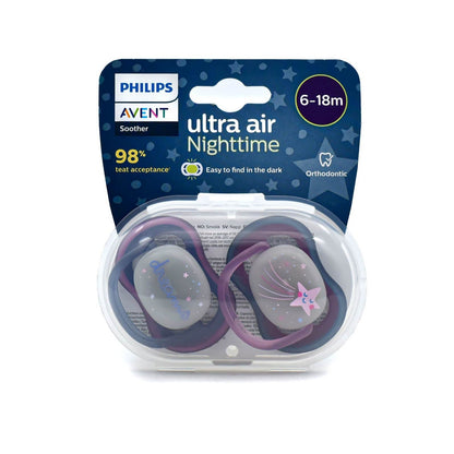 Philips Avent Ultra Air Pacifier 6-18m) - plusieurs design dispo
