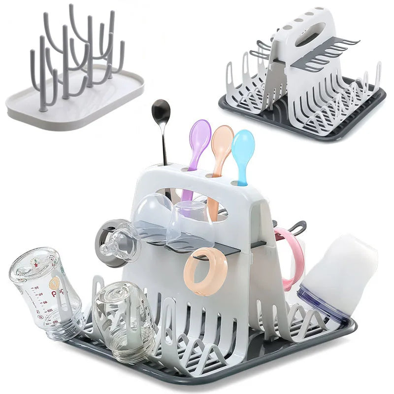 Égouttoir Multifonction pour Biberons et Accessoires – Grande Capacité