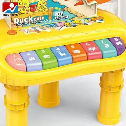 Piano Éducatif 2-en-1 avec Piste à Canards et Musique – "Duck Cute" JOY