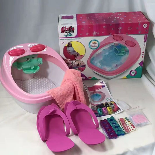 ⭐ Kit Spa et Pédicure pour Enfants – Salon Beauté à Domicile ⭐