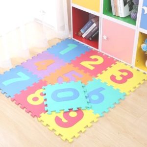 Generic Tapis Puzzle 10 pièces ,1m2 pour Enfants antidérapant