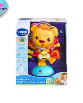 VTECH BABY – Hula-Hoop, P’tit Lion à Ventouse – Orange -eveil