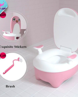 Pot  chambre Toilette  Portable Design Amusant pour Enfant avec Poignée Antidérapant – 3 couleurs