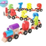 Montessori Jouets en Bois Voitures Bus Engine véhicules d’urgence