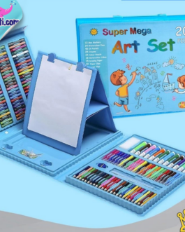 Méga Set Artistique 208 Pièces Kit De Peinture, Kit De Coloriage  Bleu