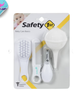 Ensemble de 4 Produits Essentiels Pour Bébé Safety 1ˢᵗ Baby Care Basics blanc