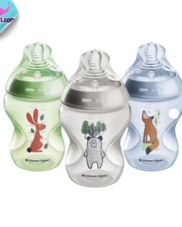 lot de 3 Biberon Anti-Colique Avancé Tommee Tippee, 255 ml – Autostérilisante,