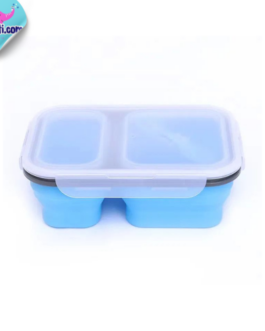 Boîte à Lunch / Repas 1100 ml Pliable En Silicone