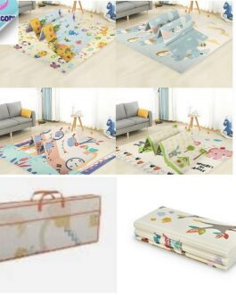 Tapis de jeux Mousse réversible  épais pliable 180×200 cm epaisseur 1,5 cm