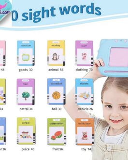 Cartes Flash Parlantes  Jouets d’apprentissage ANGLAIS – Machine à Lire 510 Mots