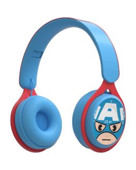 Bluetooth Casque Audio Enfants avec HD Microphone/Lumières LED, SUPER HEROS FILLE OU GARCON