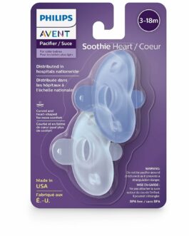 Philips AVENT Soothie tetine 3-18m,  BLEU  2 pack, SCF099/12