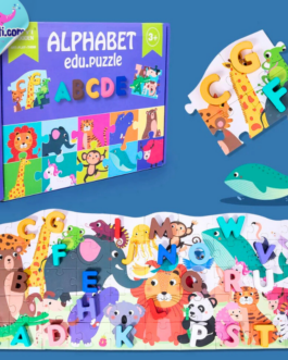 Puzzle éducatif Alphabet en bois : Apprendre en s’amusant dès 3 ans !