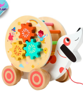 Chariot en bois pour bébé, jouets éducatifs pour enfants, aide à la marche pour bébé, apprentissage de la marche