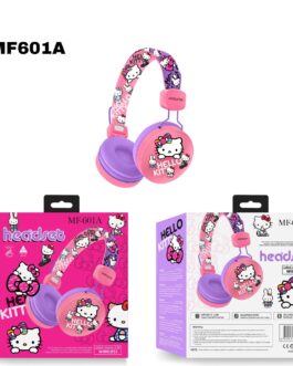 HELLO KITTY Bluetooth Casque Audio Enfants avec HD Microphone/Lumières LED,