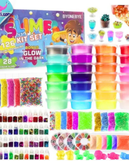 Kit Slime 126 pièces – Créations lumineuses et colorées !