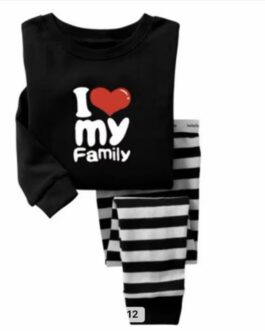 Pyjama I love my family ou i love DAD …..