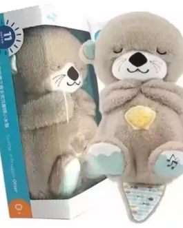 Peluche respirante, sonore et lumineuse