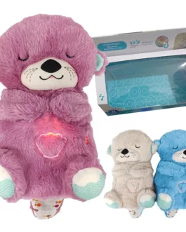 Peluche respirante, sonore et lumineuse