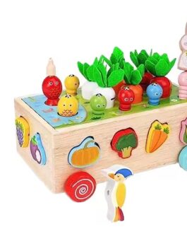 Jouets éducatifs Montessori en bois  ouets de tri de formes, garçons et filles  0 a 3 ans